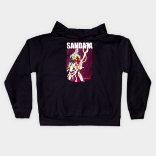 Sandata On Rooftop Raining Kids Hoodie